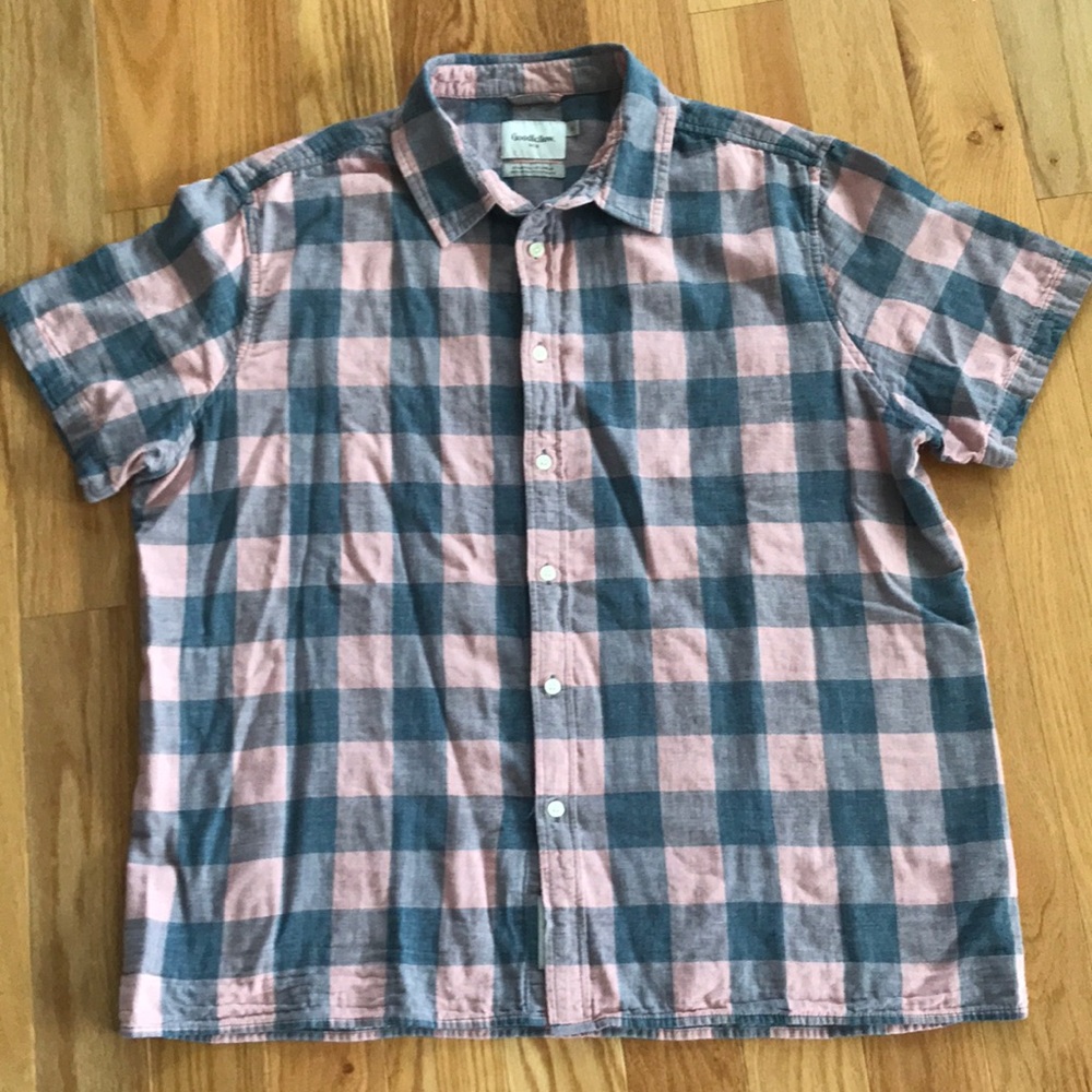 Goodfellow XL plaid shirt